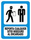 GS-002 SEÑALAMIENTO REPORTA CUALQUIER SITIO INSEGURO AL ENCARGADO